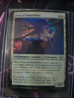 Duskmourn: House of Horror - Fear of Immobility - Foil - MTG - NM - Image 1