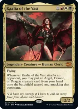 MTG English Kaalia of the Vast NM Foil Double Masters 2022 - Image 1