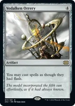 MTG English Vedalken Orrery NM Foil Double Masters 2022 - Image 1