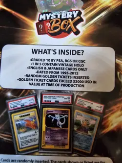 3! Pokemon MYSTERY BOXES: VINTAGE HOLO/PSA VINTAGE/GRADE 10! - Image 5