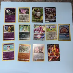Lot Of 13 Pokemon Cards Reverse Halos *** Pre-owned - Image 1