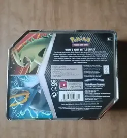 POKEMON TCG Empoleon V Strikers Tin!!!! 5 Booster Packs!!! - Image 2