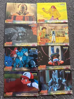 Topps Pokemon Cards 2000 Mewtwo Strikes Back Ultra Rate Lot Of 10 Holographic - Image 1