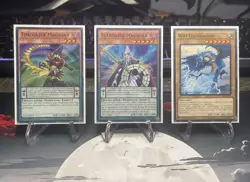 Yugioh Starter Deck: Space-Time Showdown + Power-Up Pack 10/15 Cards 1st Ed NM - Image 1