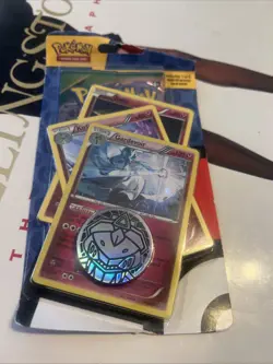 Pokemon XY Roaring Skies Sealed Blister Pack coin promo gardevoir - Image 1