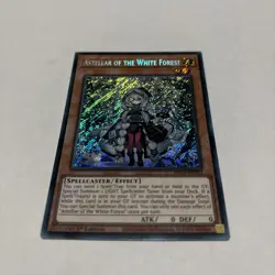 Astellar of the White Forest INFO-EN013 Secret Rare 1st Edition Yugioh Card Mint - Image 1