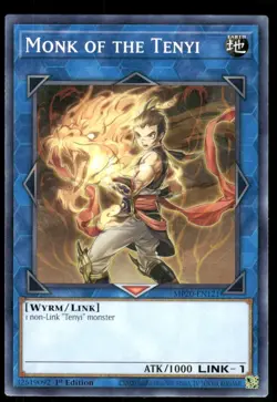 Yugioh TCG Monk of the Tenyi 2020 1st Edition - Image 1