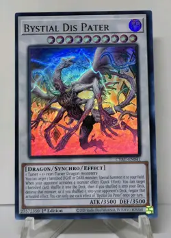 Bystial Dis Pater CYAC-EN041 1st Edition Ultra Rare Yugioh TCG NM/M - Image 1