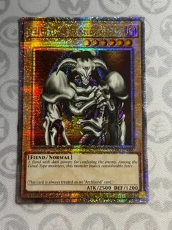 Summoned Skull - RA03-EN086 - Quarter Century Secret Rare (NM) Yugioh QCR - Image 1