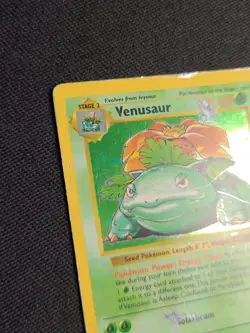 Venusaur 15/102 DMG Base Set Shadowless Holo Rare Vintage Pokemon Card 1999 - Image 4