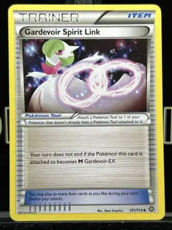 Gardevoir Spirit Link 101/114 Uncommon - Pokemon XY Steam Siege Card NM - Image 3