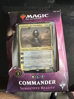 Magic The Gathering 2018 Commander Card Deck Subjective Reality New In Box 630509632244 - Image 1