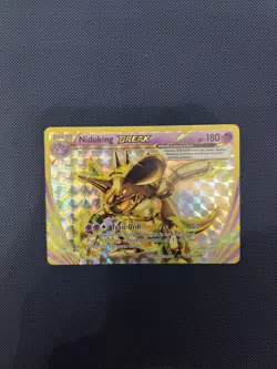 Nidoking BREAK 46/108 Evolutions Full Art Ultra Rare Holo Pokemon Card - Image 1