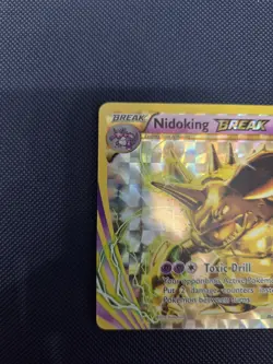 Nidoking BREAK 46/108 Evolutions Full Art Ultra Rare Holo Pokemon Card - Image 2