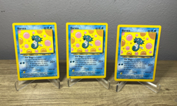 Horsea x3 - 62/111 - Neo Genesis Set - TCG Pokemon Card - EX - Image 1
