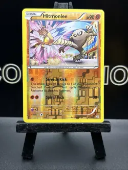 Pokemon Card Hitmonlee Generations Reverse Holo Rare 47/83 Near Mint - Image 2