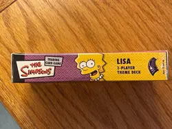 The Simpsons Trading Card Game Lisa Simpson 1 Player Theme Deck Factory New - Image 5