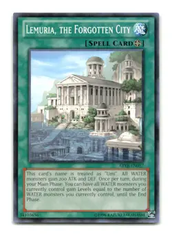Lemuria, the Forgotten City - ABYR-EN057 - YuGiOh-LP - Image 1