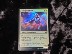 Starfighter Pilot Edge of Eternities Common Foil MTG TCG Near Mint - Image 1