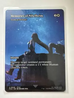 Memories of Nibelheim - Stroke of Midnight (Showcase) #26 NM MTG ENG - Image 1