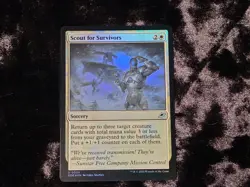 Scout for Survivors Edge of Eternities Common Foil MTG TCG Near Mint - Image 1