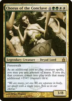 Chorus of the Conclave HP #195 Ravnica: City of Guilds MTG - Image 1