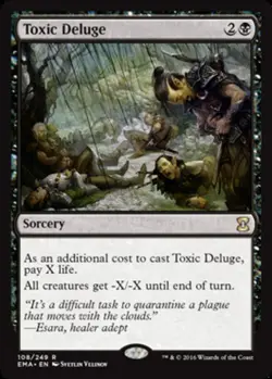 1 x MTG Toxic Deluge Eternal Masters - Mint/Near-Mint, English - Image 1