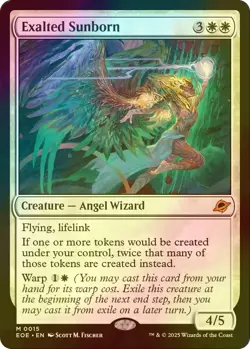 MTG Exalted Sunborn EOE FOIL Near Mint - Image 1