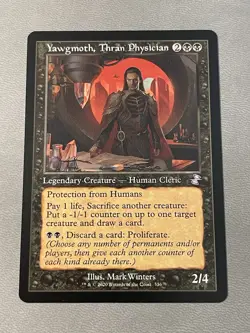 Yawgmoth, Thran Physician - Time Spiral Remastered: Timeshifted MTG Magic NM - Image 1