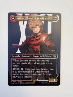 Joshua, Phoenix's Dominant 0397 (Borderless) MTG Final Fantasy Regular - Image 1