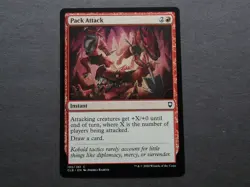 2022 MTG Instant "Pack Attack" NM+ Magic Card #190 CLB MULTIPLAYER BUFF - Image 1