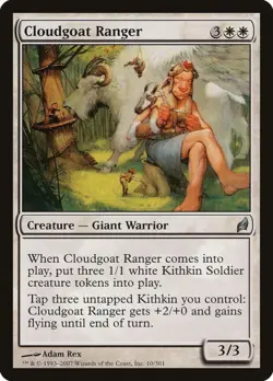 MtG Cloudgoat Ranger 10/301 Lorwyn Uncommon Foil - Image 1