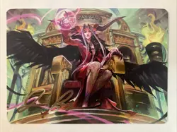 Sorceress's Schemes (Gold Stamped Art Series) #9/53 Final Fantasy MTG Near Mint - Image 1