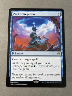 Pact of Negation Time Spiral Remastered TSR R 077 MTG Magic - NM - Image 1