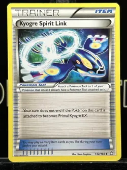 Pokemon Kyogre Spirit Link (132/164) Primal Clash VLP - Image 3