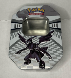 2011 Pokemon TCG Black & White Legends Zekrom EMPTY Premium Collectors Tin 820650131349 - Image 1