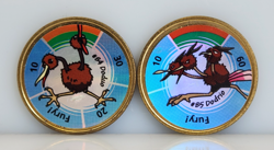 Hasbro 1999 Pokemon #84 Doduo, #85 Dodrio Battling Game Spinning Coins -5 - Image 1