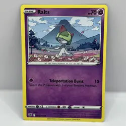 Pokemon TCG Sword & Shield: Astral Radiance Ralts 060/189 Pack Fresh - Image 1