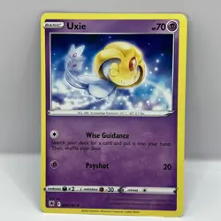 Pokemon TCG Sword & Shield: Astral Radiance Uxie 065/189 Pack Fresh - Image 1