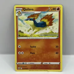 Pokemon TCG Sword & Shield: Astral Radiance Quilava 024/189 Pack Fresh - Image 1