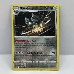 Pokemon TCG Sword & Shield: Brilliant Stars Klinklang 104/172 Reverse Holo - Image 1