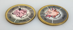 Hasbro 1999 Pokemon #35 Clefairy, #36 Clefable Battling Game Spinning Coins -4 - Image 2