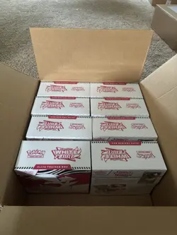 Pokemon TCG: Scarlet & Violet 10.5 White Flare ETBs - Lot of 8 ✅ SEALED! ✅ - Image 2