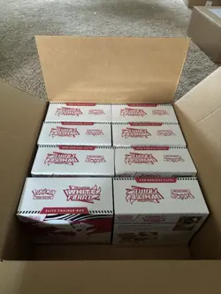 Pokemon TCG: Scarlet & Violet 10.5 White Flare ETBs - Lot of 8 ✅ SEALED! ✅ - Image 3