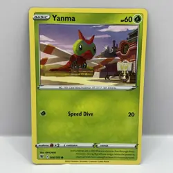 Pokemon TCG Sword & Shield: Astral Radiance Yanma 006/189 Pack Fresh - Image 1