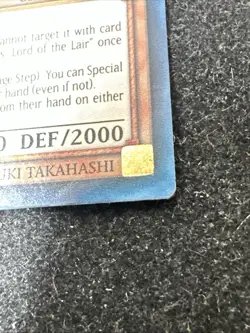 Yugioh Darkest Diabolos, Lord of the Lair SR06-EN001 1st Ed Ultra Rare Holo - Mp - Image 3