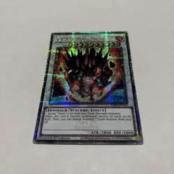 Jurrac Meteor RA04-EN139 Quarter Century Rare 1st Edition Mint Yugioh Card - Image 1