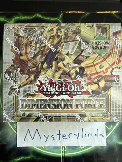 Yugioh Dimension Force Booster Box 1st Edition Brand New Factory Sealed - Image 1