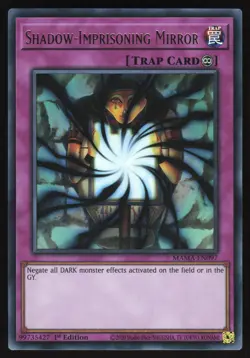 Shadow-Imprisoning Mirror - MAMA-EN097 - Ultra Rare - 1st Edition Yugioh - Image 1