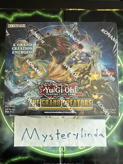Yugioh The Grand Creators 1st Edition Booster Box Factory Sealed 83717855811 - Image 1